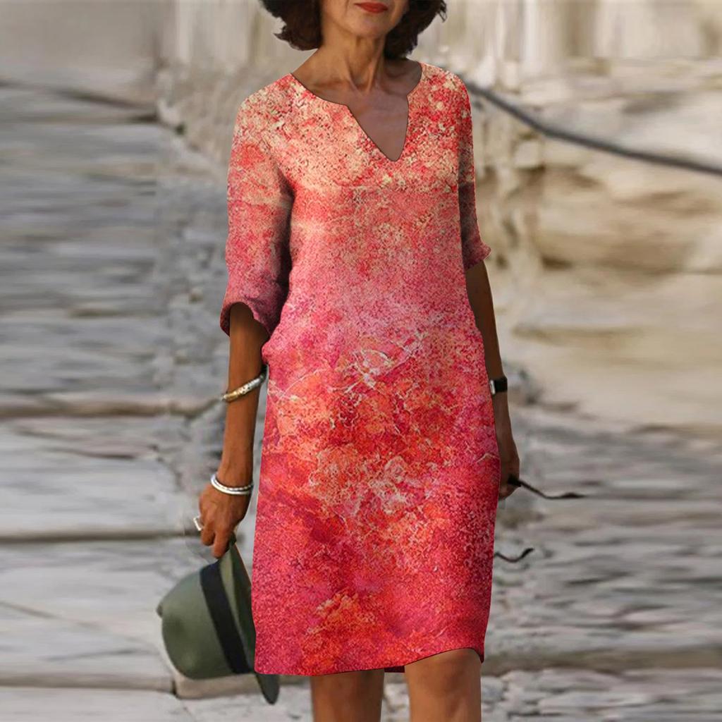 Women's Dress Casual  Print Slip Beach Skirt Sundress