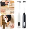 2Pcs 3-Speed Adjustment Electric Milk Frother DIY Handheld Whipper Egg Beater  Kitchen Gadget