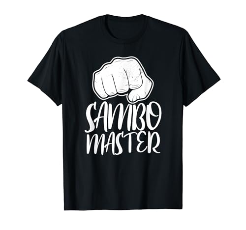 Sambomaster Training Martial Arts Fighter Sambo Coach T-Shirt