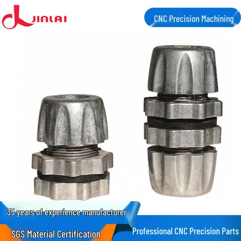 Aluminum Alloy CNC Precision Parts: Five-Axis Non-Standard Mold Customization JY-CNC-180331-2