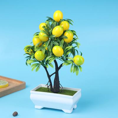 Kunstmatige Citroenplanten in Pot Nepbloem Voor Huisfeest en Tuindecoratie