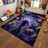 Japanese Anime Jujutsu Kaisen Printed Flannel Non-Slip Carpet Home Decor Suitable for Living Room and Room