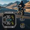 TPMS Motorcycle Tire Pressure Monitoring System With Exteral Sensors Smart Tyre Alarm Kit Universal Motorbike Accessories