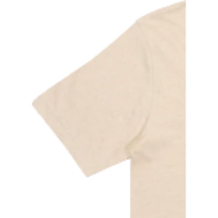 Palace Alfresco T-Shirt Oatmeal Marl Unisex Tops Cream P24TS213