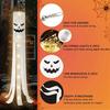Halloween Wind Tube Flag Outdoor Ghost Festival Ghost Flag Horror Festival Flag Wind Sock Outdoor Yard Flags Party Supplies, Spo