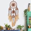 Pampas Grass Dreamcatchers Wall Art Ornament for Enhancing Interior Aesthetic