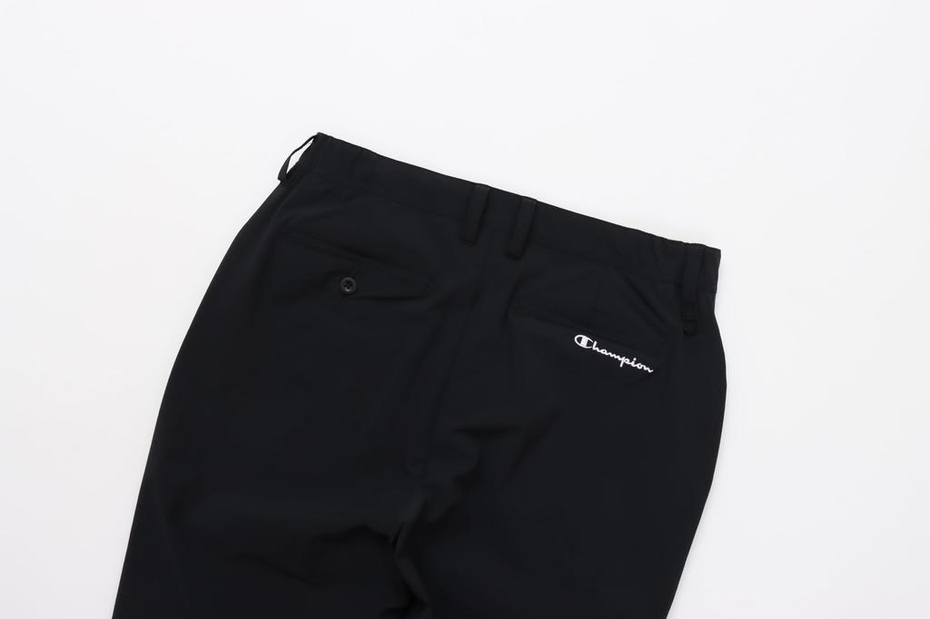 Champion Strečové dlouhé kalhoty s vyšívaným nápisem Pánské logo Cordura®, Černé, C3-BG207
