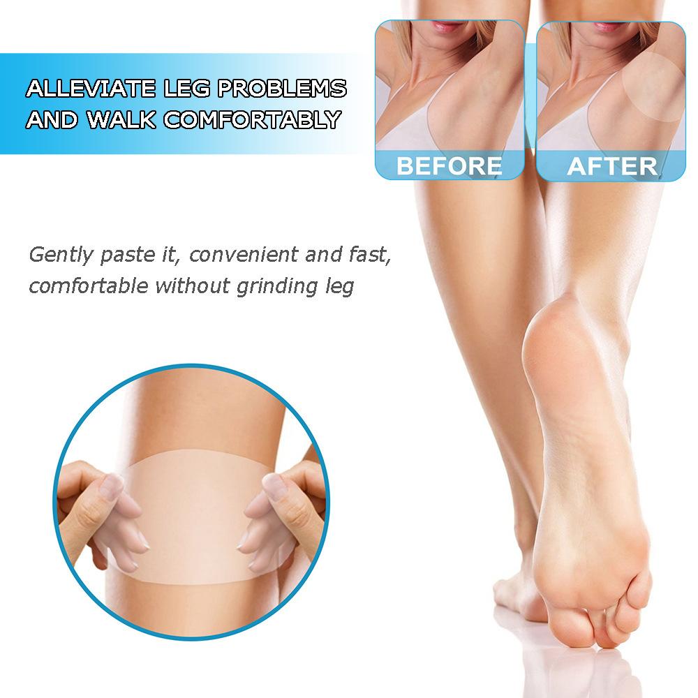 Women's inner thigh spandex patch invisible body pad wear-resistant elastic bandage tight pants without coating bandage