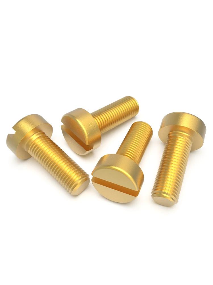 M 2,5 3 4 5 6 8 10 12 Metrisch X 4-25mm Länge Messing Senkkopf Schlitzschraube Bolzen