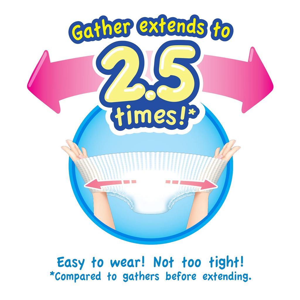 Merries 44 count [Large Pants] Air-Through (9-14kg),