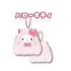 Hatayama Shoji Sanrio Halloween Die-Cut Mini Pouch, Kitty Ghost, Approx. H11.5 X W12 X D3cm, 63203154