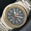 GENUINE VINTAGE SEIKO 5 AUTOMATIC JAPAN 7009A MENS BLACK DIAL WATCH A702332-5 R124-a702332