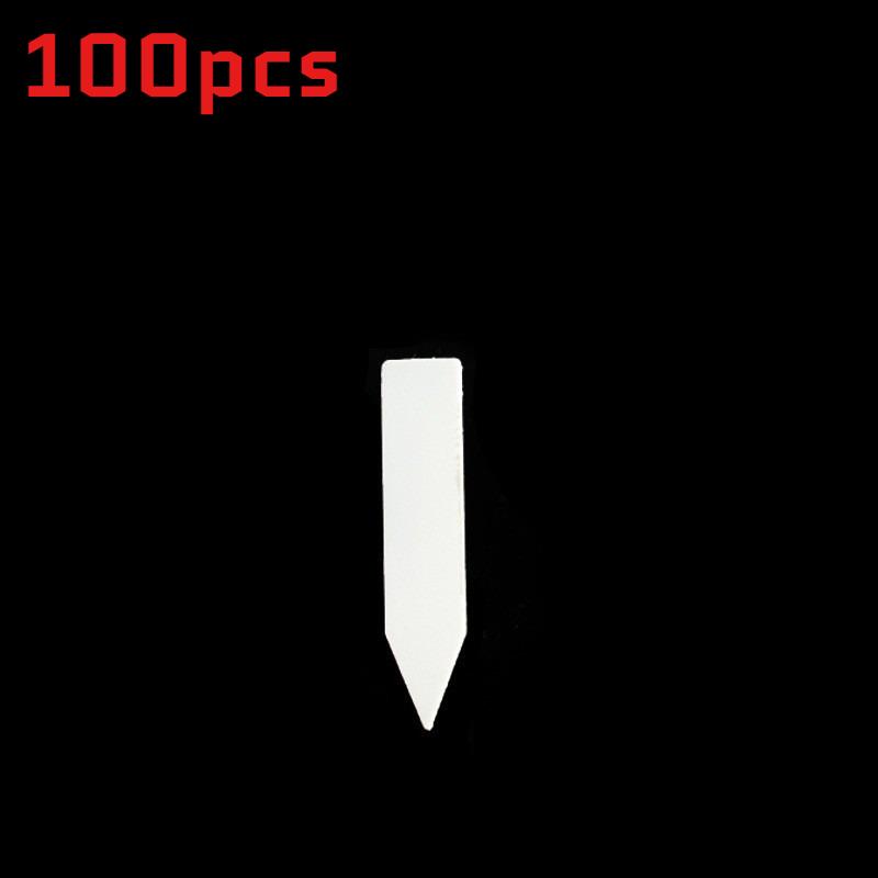 100pcs Garden Plant Labels, Fleshy Labels, Waterproof Cards for Agricultural Flowers and Gardening Plastic DIY Label Tool
