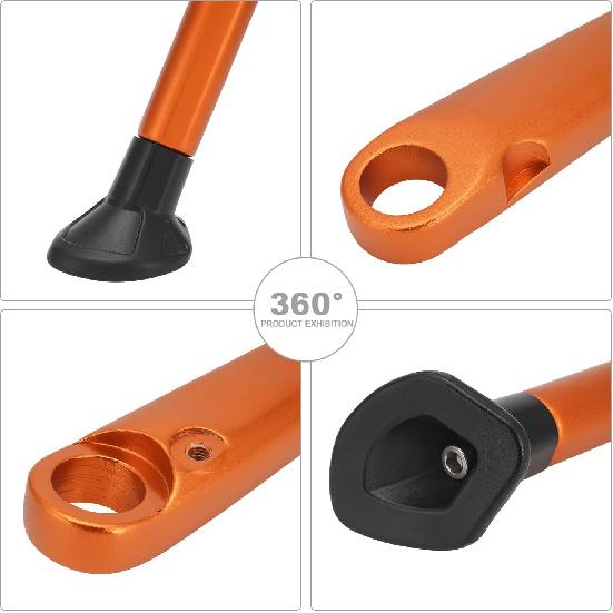 Dirt Bike Ständer CNC Motorrad Seitenständer mit Federn für EXC EXC-F EXC-R XC XCW XCF XC-F XC-W XCF-W XCR-W 150 200 250 300 350 400 450 500