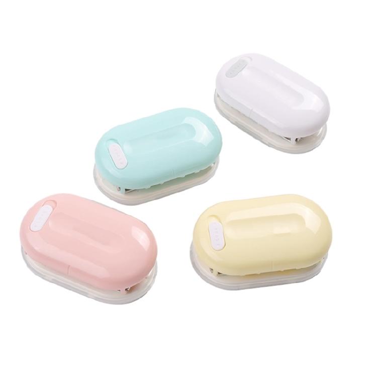 Mini 3 Hole Puncher 3 Hole Binding Machine Easy Paper Puncher Organization Punch Machine for Office School and Home Use