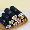 Seaweed Rice Rolls Hidden Food Dog Toy Plush Bite Resistant Dog Squeak Toy Food Leakage Puzzle Feeder Toy Teeth Grinding Bite