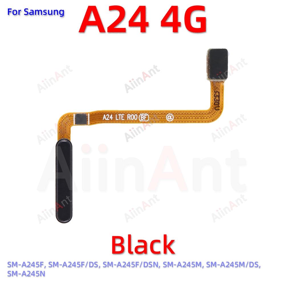 Back Button Touch ID Finger Scanner Fingerprint Sensor Flex Cable For Samsung Galaxy A15 A24 A25 4G 5G A155F A156B A245F A256B
