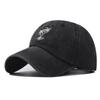Thin Embroidery Baseball Hat Retro Washed Cotton Baseball Cap Apparel Accessories Shade Hat  Men