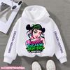 Hoodies Sweatshirts Girls Cartoon Girl Hooded Sweatshirt Children's Fashionable Casual Top Casual Girl's Clothing