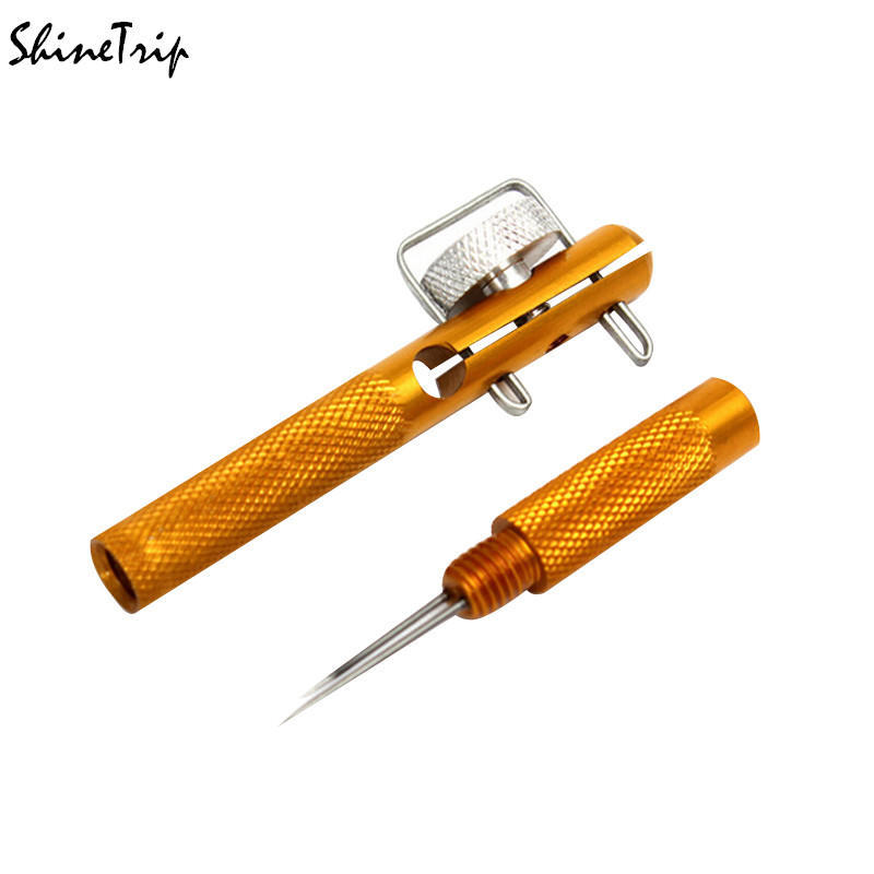 

Рыболовный крючок из алюминиевого сплава, двуглавый игольчатый галстук, устройство для ловли лески, практичная рыбалка