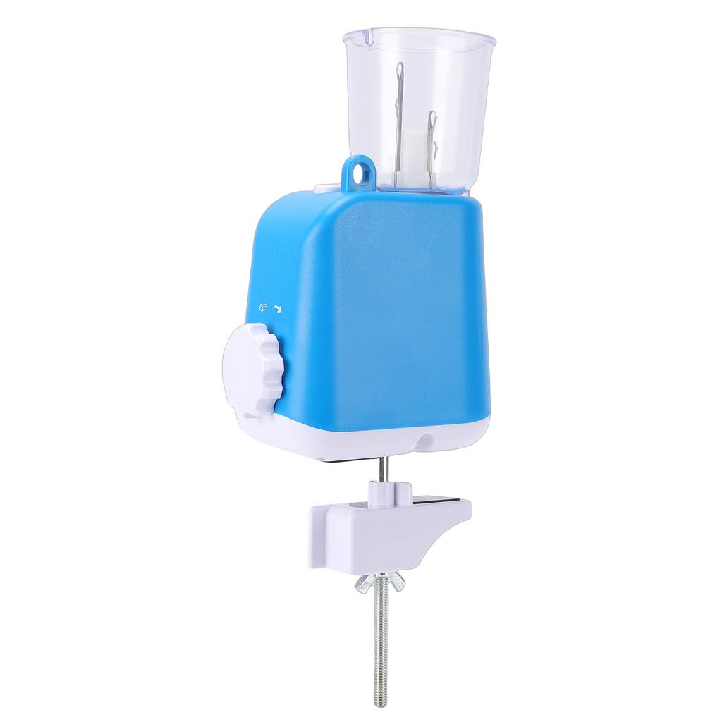 Electric Cord Knitting Machine with Tension Control Automatic Rope Braiding Machine for Crochet Crafts Blue