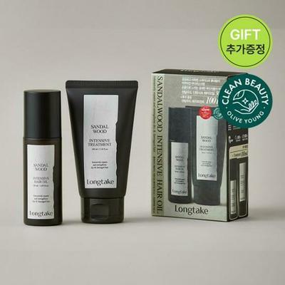 Olio per capelli al sandalo 50 ml + trattamento 100 ml Set speciale