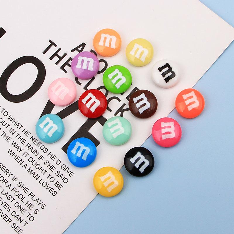 Colorful M&M's Resin DIY Kit: Phone Case, Hair Tie, Hair Clip, Jewelry, Water Cup Sticker, Pencil Box
