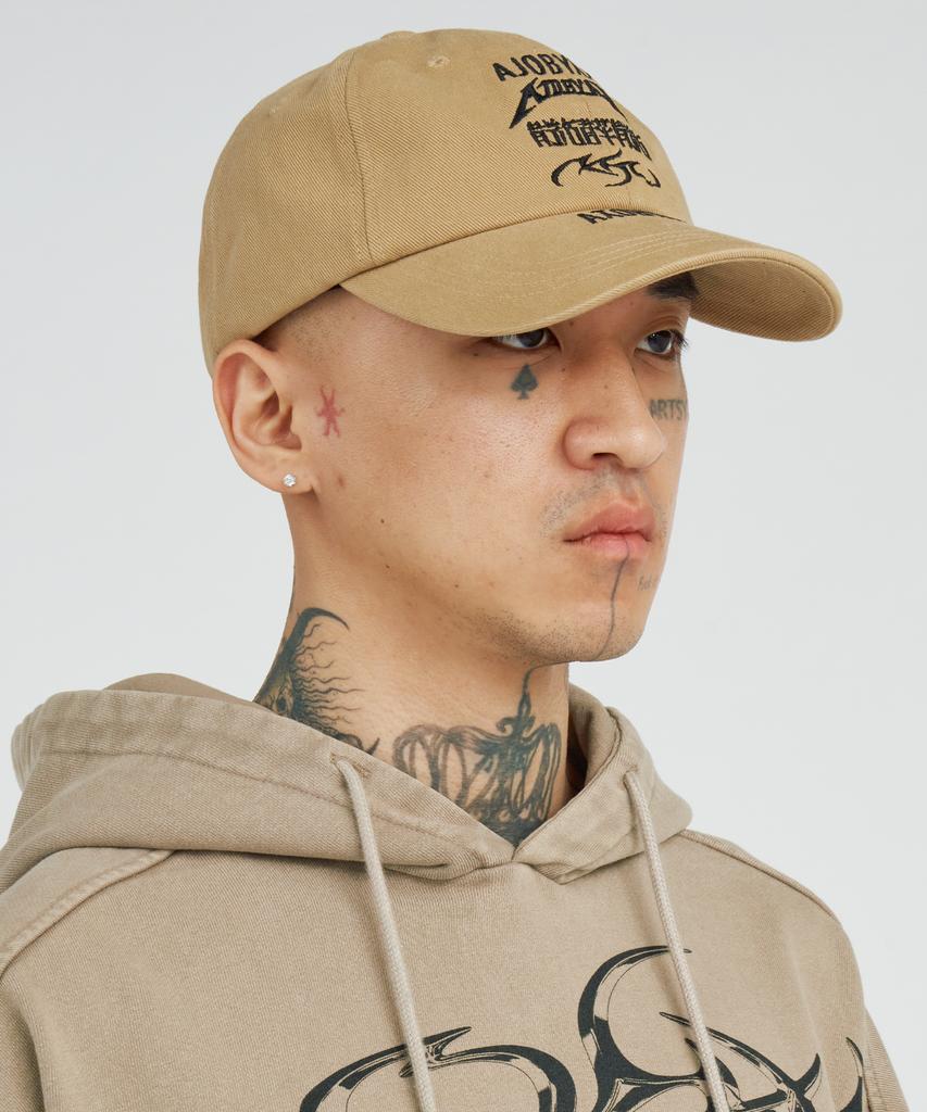 AJOBYAJO [Pba] Total Logo Cap [Beige]