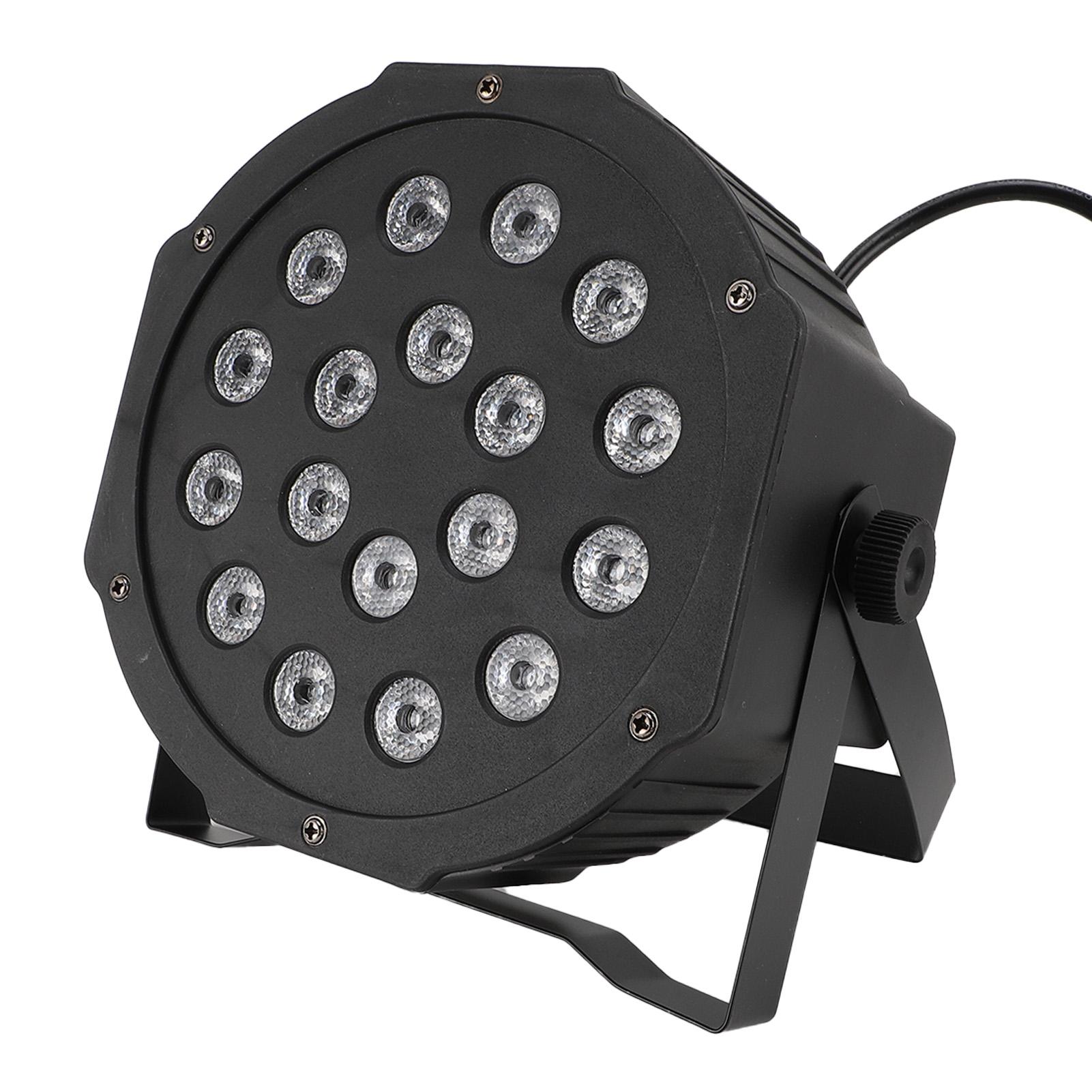 

Светодиодный сценический свет 18 x 1 Вт с активацией звуком DMX 512 Управление RGB Par Кан свет для вечеринки свадьбы клуба AU EU Plug