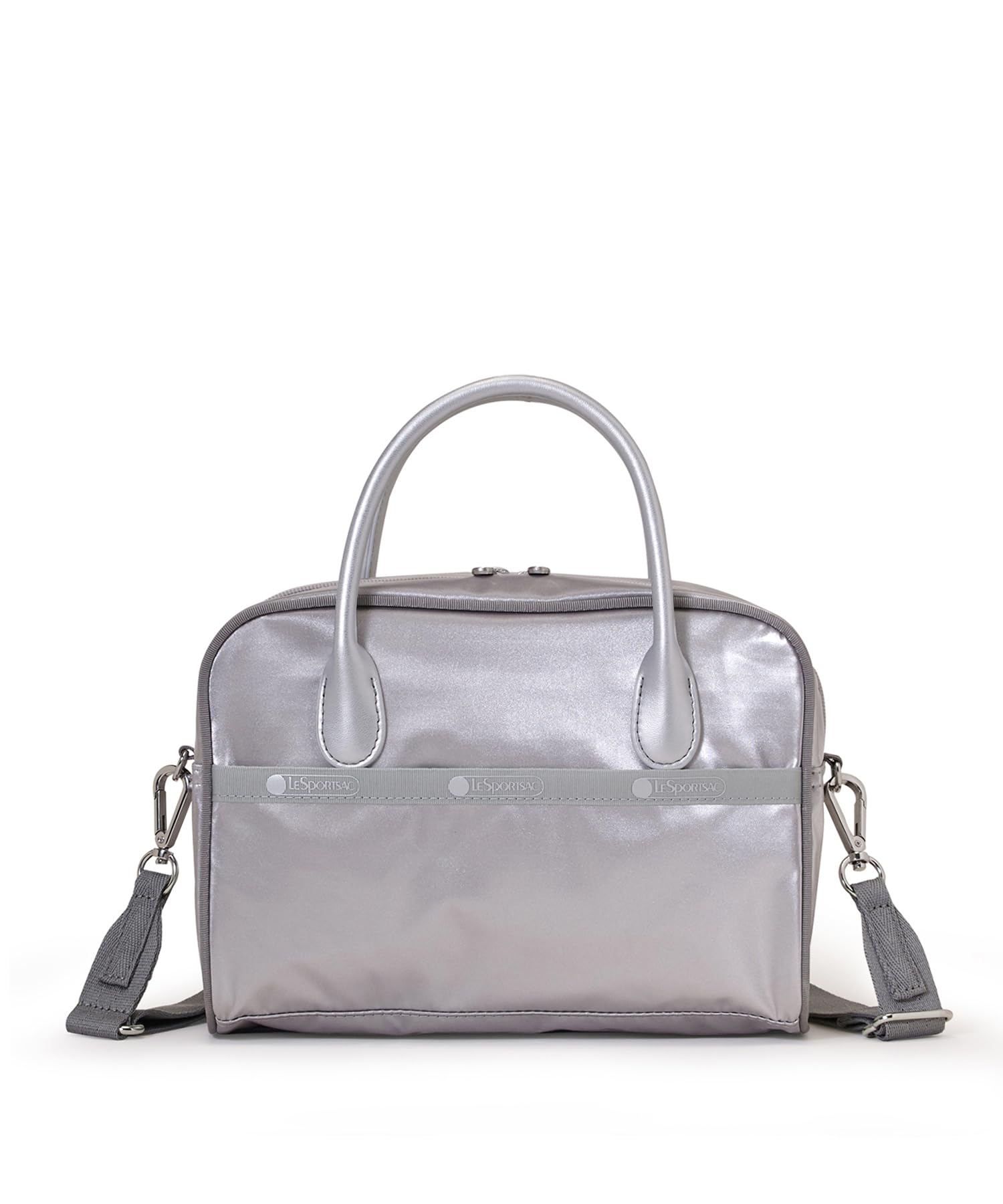 

КВАДРАТНАЯ СУМКА TH Silver через плечо/1082/Uptown Shine/Серебристая