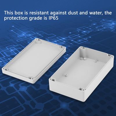 Water Resistant IP65 ABS Project Enclosure Case Wiring Junction Connection Box Cable Enclosure Case Box 200*120*56mm