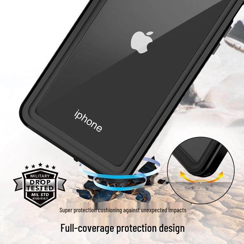 Profesjonalne wodoodporne i odporne na wstrząsy etui do iPhone 11 Pro Max - Idealne do pływania, snorkelingu i sportów na świeżym powietrzu