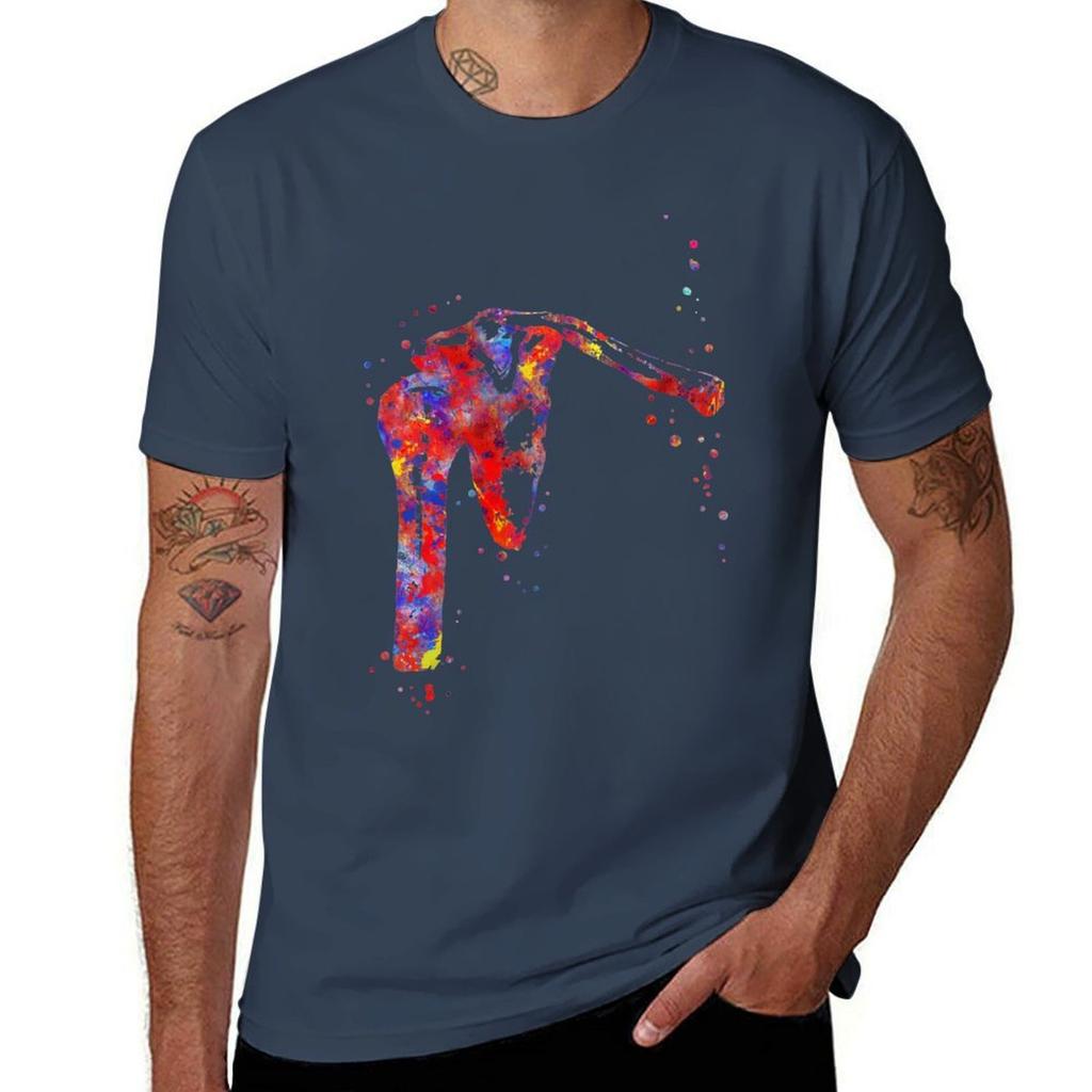 Shoulder shoulder anatomy shoulder bones watercolor shoulder TShirt Festive Simple TShirt