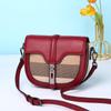New Lady Shoulder Bags Fashion Handheld Bag Retro Korean Style Checkered Saddle Bag Trend Leisure Versatile Crossbody Bags