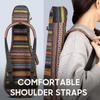 Bohemian Ukulele Backpack 21/23/26 Inch Mini Guitar Bag Stripe Ukulele Case  Concert