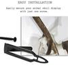 European Deer  Mount Hanger,  For Deer Head And Other Smaller Animals,  Wall Hooker With Easy Install Kit For Indoor Outdoor