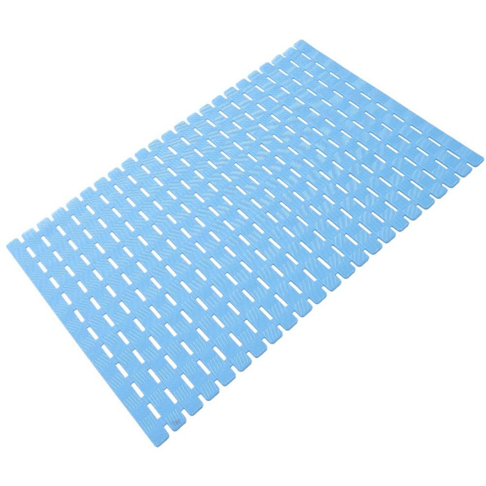 Tappetino Antiscivolo Rettangolare in PVC Pratico Tappetino per Pavimento Vuoto Idrofobo Impermeabile Asciugatura Rapida Tappetino Bagno