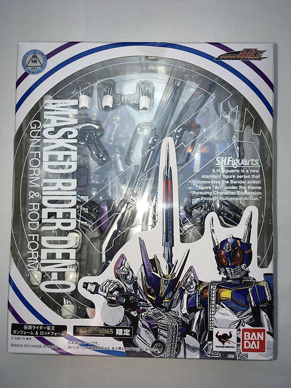 Bandai S.H.Figuarts Kamen Rider Den-O Gun Form & Den-O Rod Form (Tamashii Web Exclusive)