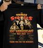 Die Drei Stooges Komikerteam 100. Jubiläum T-Shirt Geschenk Fan Unisex T-Shirt