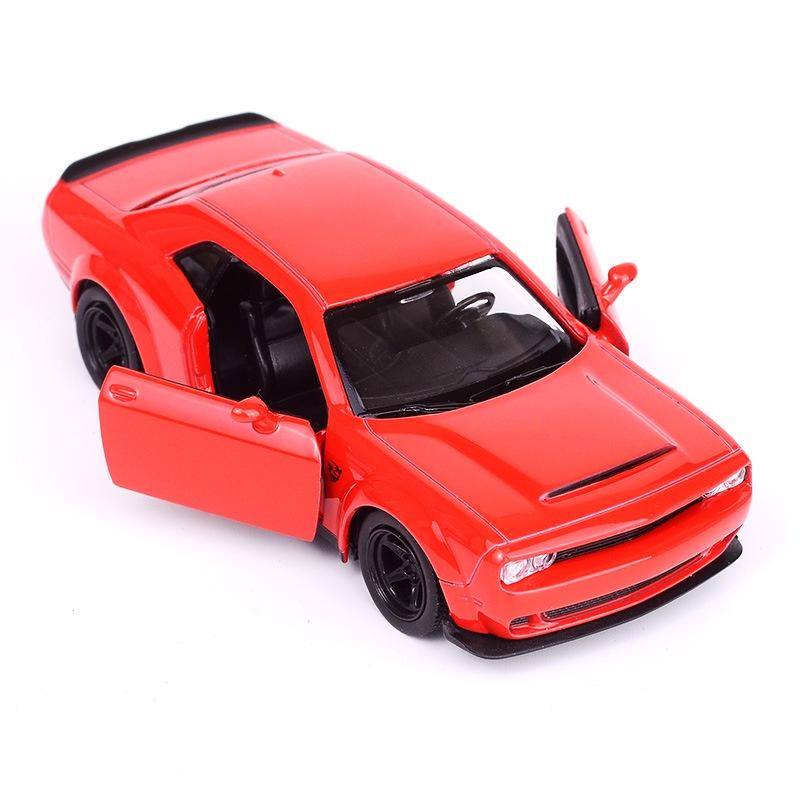 Premium Quality 1/36 Dodge Challenger Srt Demon Alloy Diecast Car Model For Collectors