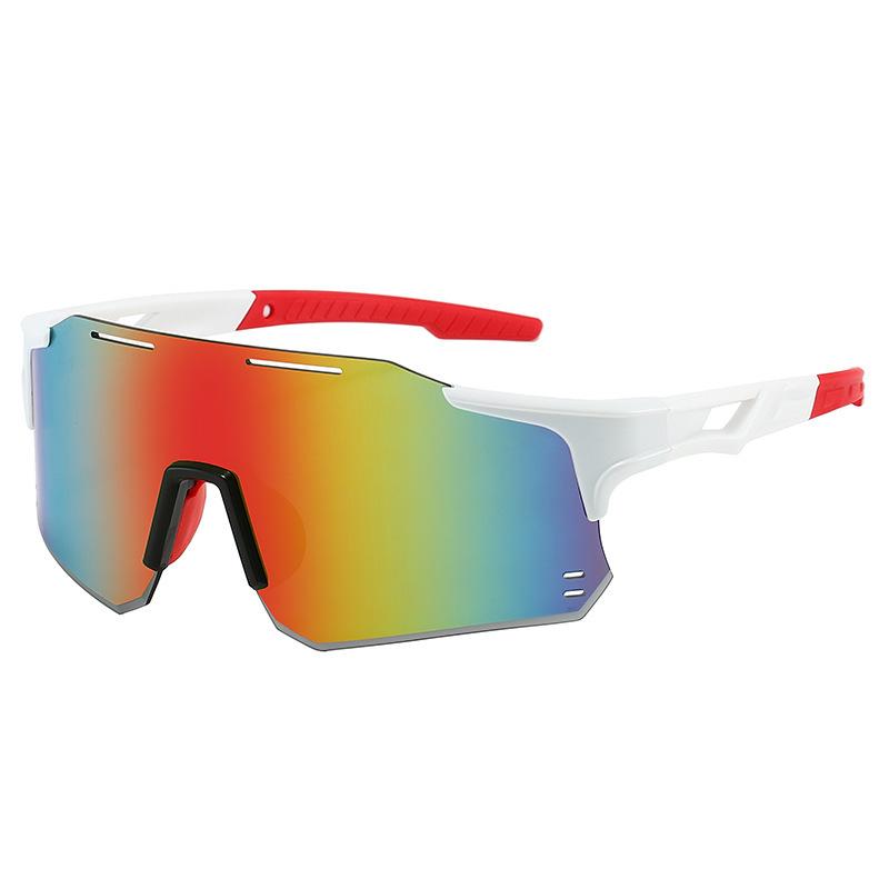 Men'S And Women'S Colorful Cycling Sunglasses, Windproof Sports Sunglasses 9351 Outdoor Sports Glasses