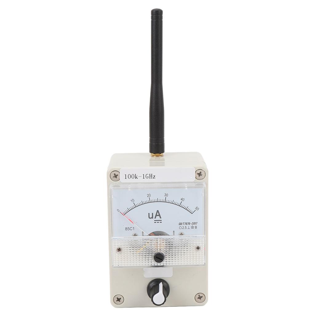 Field Strength Meter with Antennae 100KHz to 1GHz Broadband Portable Field Strength Test Meter for