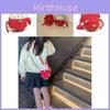 Knitted Childrens Charming Bag With Adorable Dragon Fruit Design For Boys And Girls