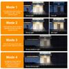 104LEDs Solar Wall Lamp Outdoor Waterproof Wall Light PIR Motion Sensor Light with Remote Control 3