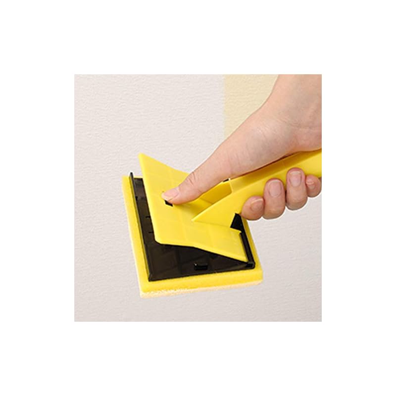 Handy Crown One-Touch Trowel Brush INNOVA 150mm One-Touch Type for Interior Walls, Garden Decks, Wallpaper, Concrete, Gypsum Board, Flat Surfaces,