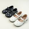 Fashion Girls' Shoes Soft Soled Kids Princess Shoe Simple Girls Leather Shoes Anti Slip Child Casual Shoe