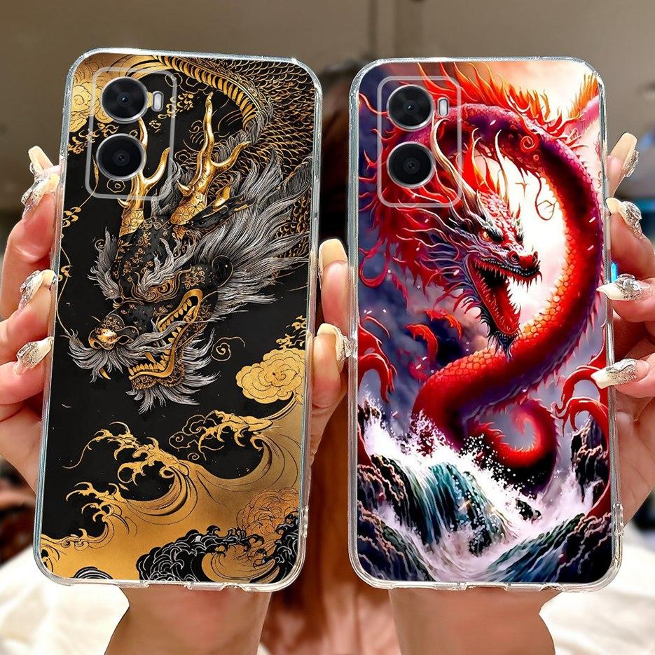 For Oppo A76 4G Case CPH2375 Colorful Painted Cover Soft Silicone Phone Case For Oppo A96 4G CPH2333 A 76 OppoA76 OppoA96 Fundas