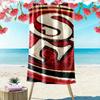 San Francisco 49ers Print Beach Towel, Large Soft Quick Dry Towel for Beach Camping Swimming