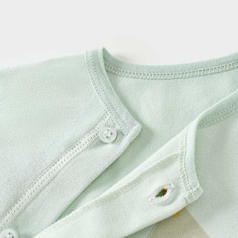 TONGTAI Kimono Avvolgente in Puro Cotone per Neonato