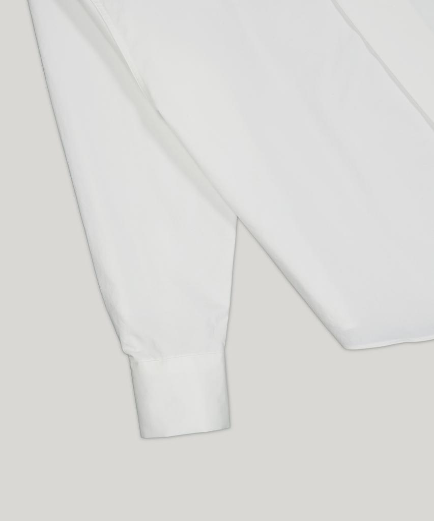 ADEOIJI Drape Pop-Over Shirts (Ivory)